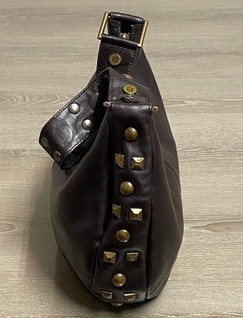 Lederen handtas, GEORGES RECH Paris, prijs: 20€, Handtassen en Accessoires, Tassen | Damestassen, Ophalen of Verzenden, Zo goed als nieuw