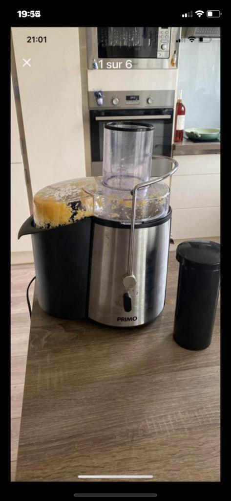 Extracteur de jus électronique comme neuf, Enlèvement, Comme neuf