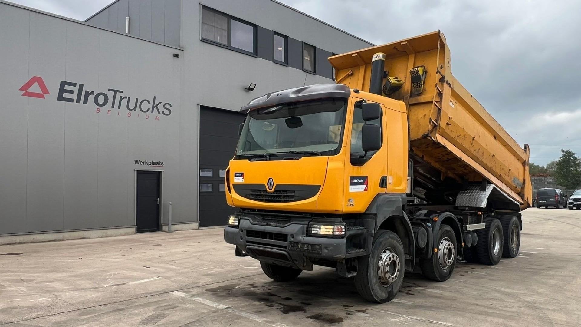 Renault Kerax 450 DXI (BOITE MANUELLE / LAMES / GRAND PONT /, Autos, Camions, Achat, Entreprise, Autres couleurs, Diesel