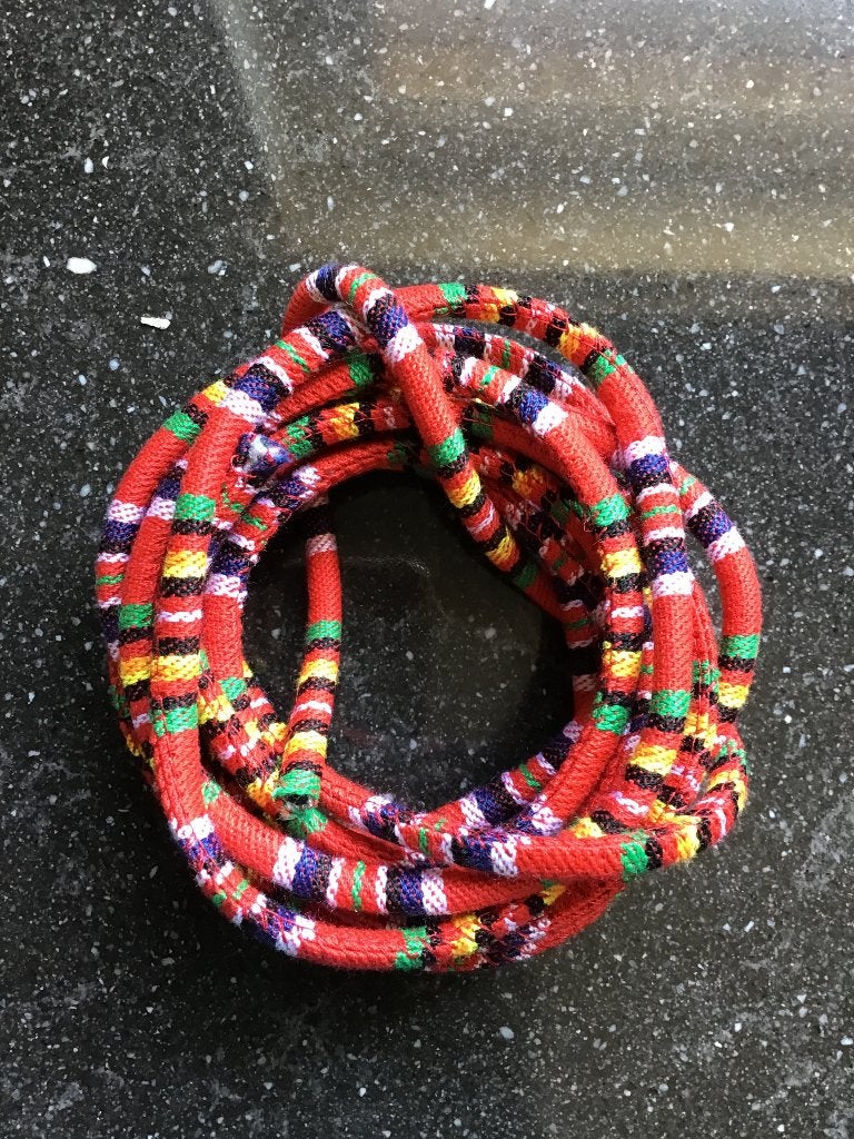 stevig dik gekleurd touw, Hobby en Vrije tijd, Ophalen of Verzenden, Nieuw, Textiel, Knutselmateriaal