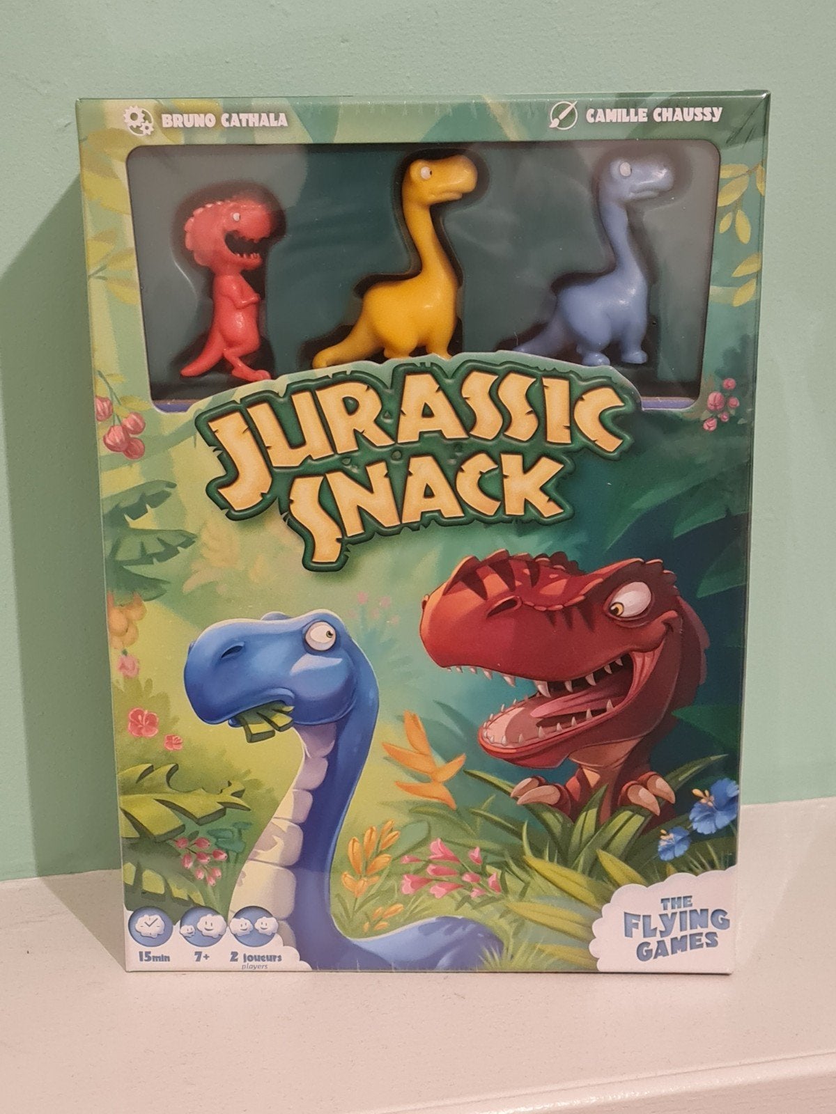 Le jeu Jurassic Snack de Flying Games, 1 ou 2 joueurs, Enlèvement ou Envoi, Neuf, The Flying Games