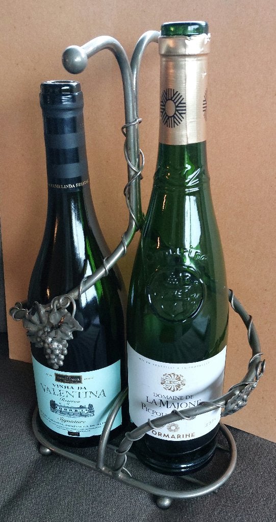 Porte-bouteille de vin avec vignes, Enlèvement ou Envoi, Utilisé