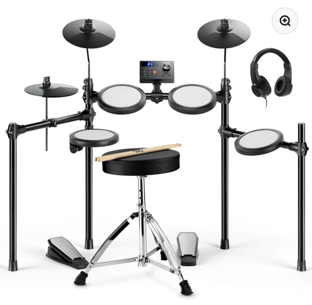 Drumstel elektronisch kind of tiener, Muziek en Instrumenten, Drumstellen en Slagwerk, Ophalen, Zo goed als nieuw, Overige merken