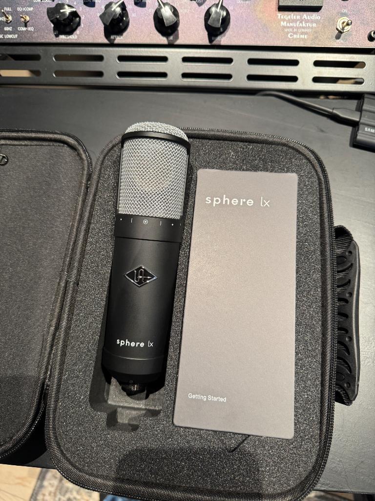 Universal Audio modeling mic sphere lx, Enlèvement, Comme neuf, Micro studio