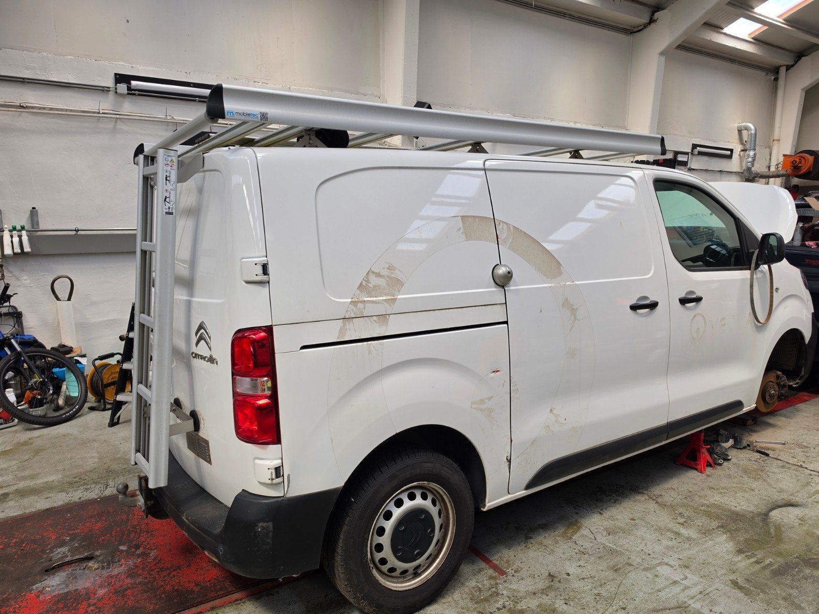 Bagagerek Citroën Jumpy , Peugeot Expert, Ophalen