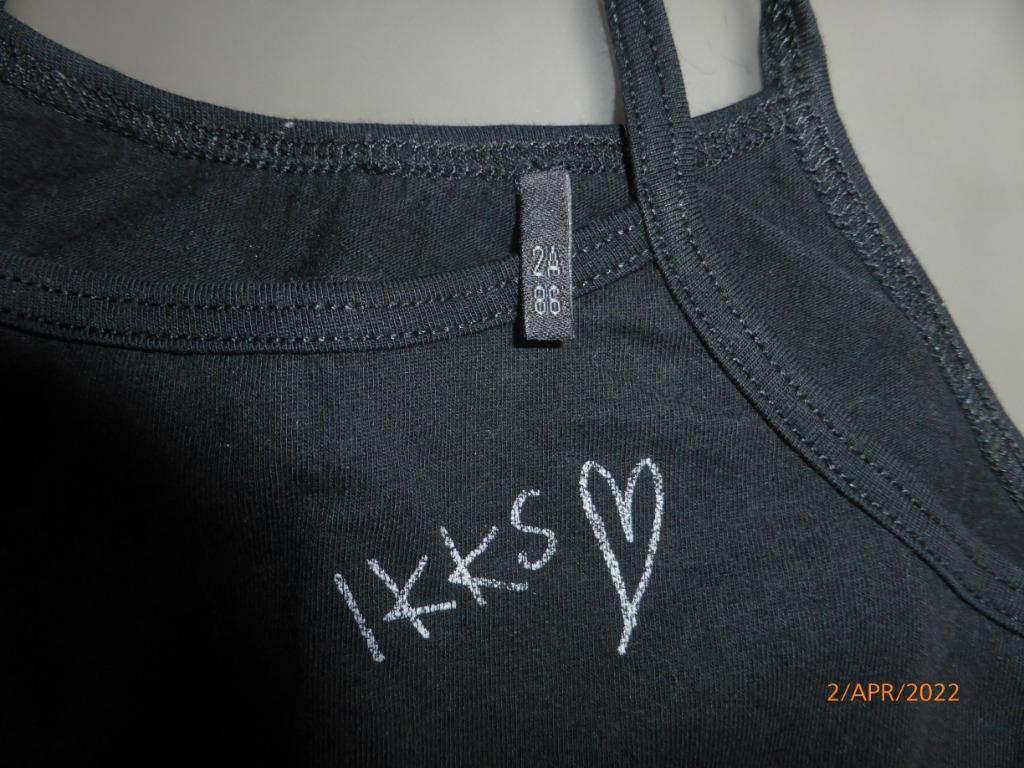 kleed+t-shirt (setje) "ikks" - maat 86/2 jaar, Enlèvement ou Envoi, Utilisé, Fille, IKKS