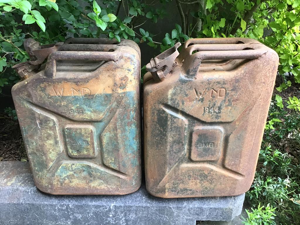 Jerrycans de la 2 ème guerre  - 1944 WD -, Verzamelen, Landmacht