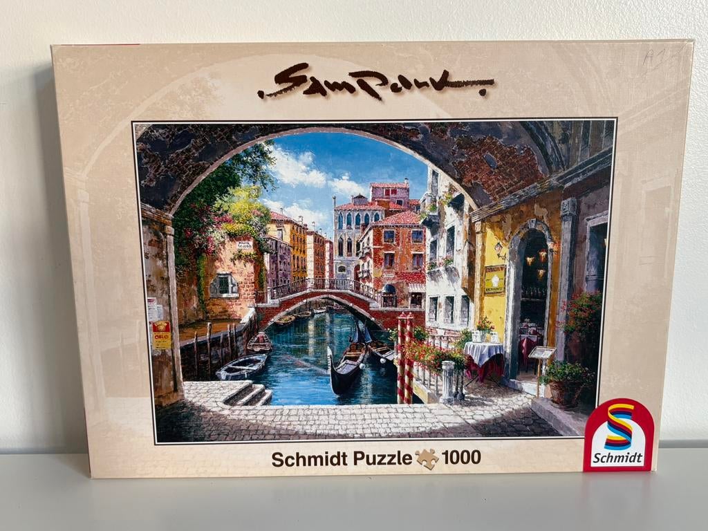 Schmidt - Sam Park 1000st - volledig zie foto 2, Ophalen, Zo goed als nieuw