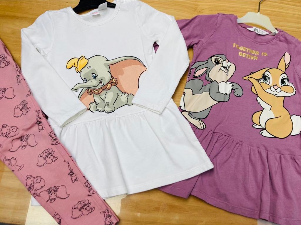 Disney jurkje/setje 98/104, Kinderen en Baby's, Ophalen of Verzenden, Zo goed als nieuw, Setje