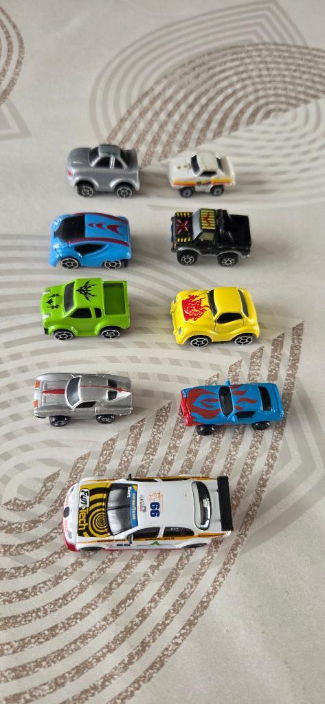 9 mini speelgoedautootjes, Ophalen of Verzenden, Gebruikt