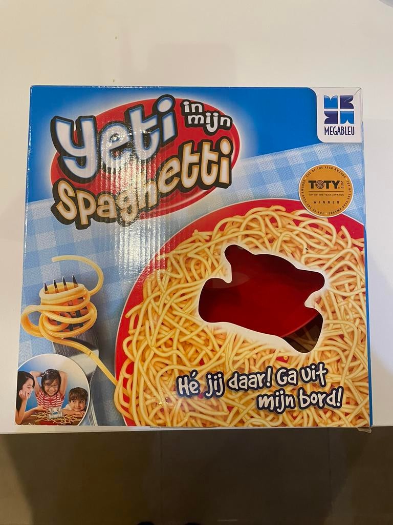 Gezelschapsspel Yeti in mijn spaghetti, Ophalen of Verzenden, Zo goed als nieuw