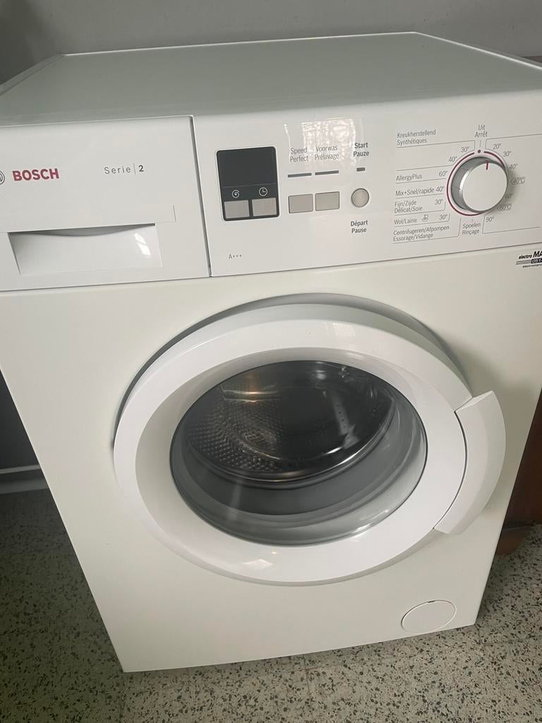 Wasmachine, Ophalen, Zo goed als nieuw
