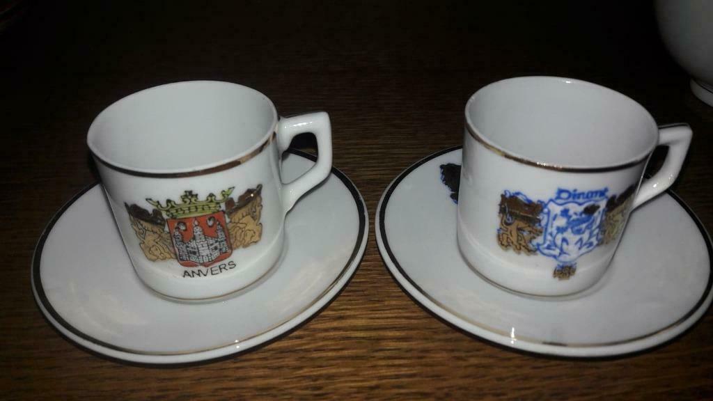 Mini tasses, Ophalen