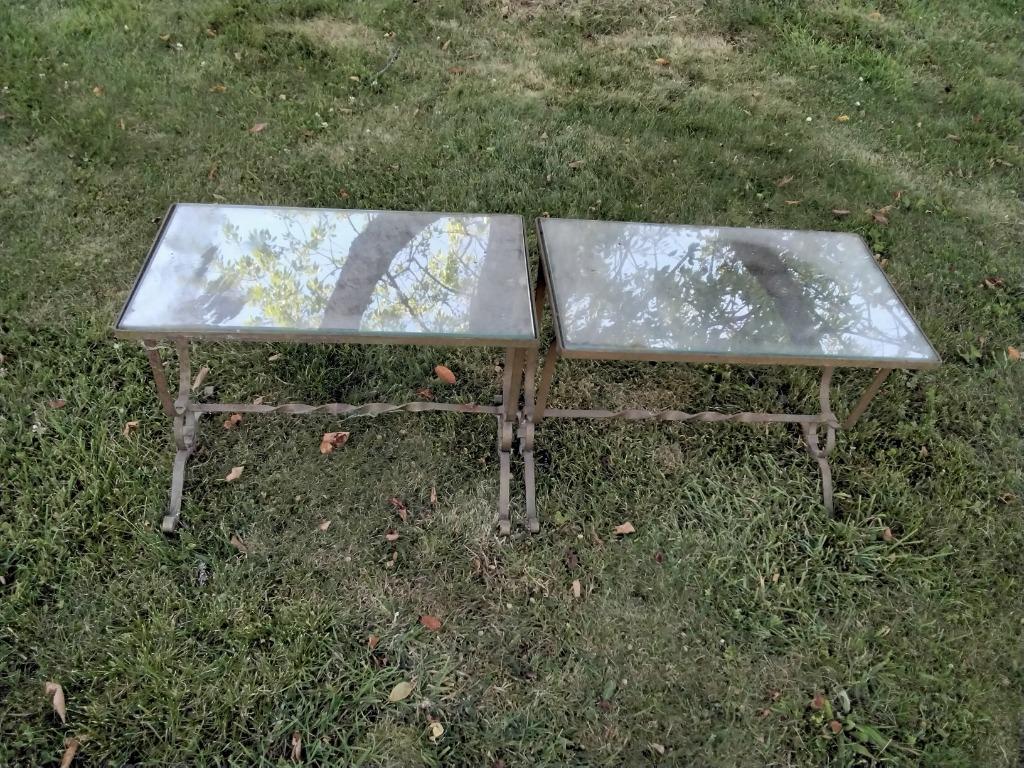 oude salontafel, Ophalen