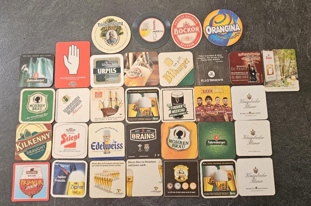bierkaarten alle soorten, Verzamelen, Ophalen of Verzenden, Zo goed als nieuw, Viltje(s), Overige merken