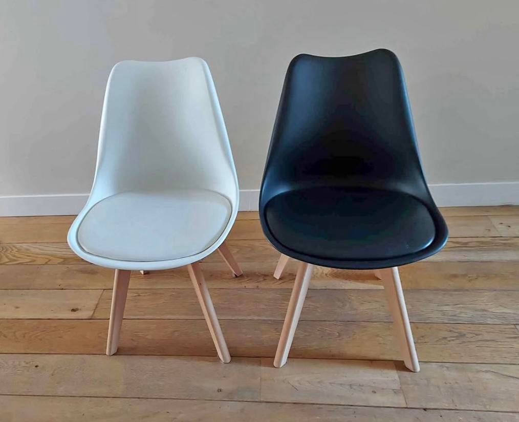 chaise neuf noir blanc gris plusieurs en stock, Jardin & Terrasse, Enlèvement, Neuf