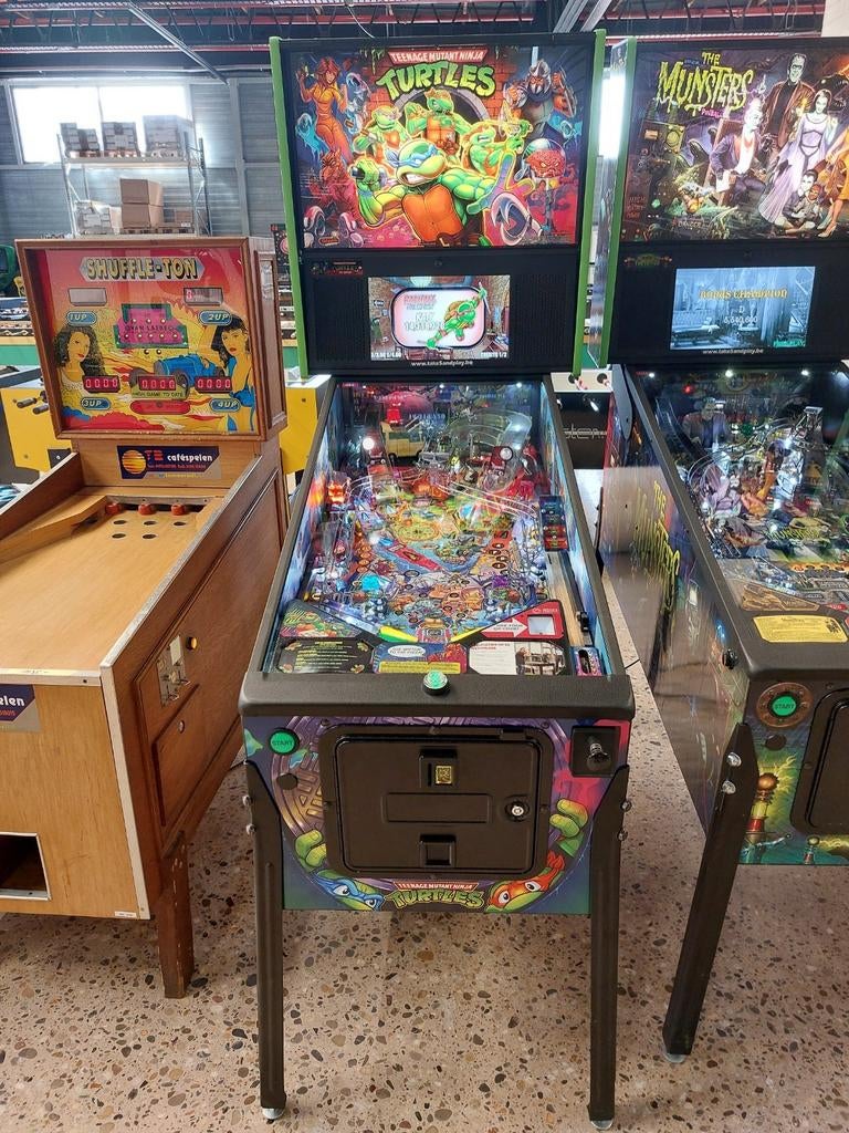 Flipperkast Teenage Mutant Ninja Turtles Pro, Verzamelen, Ophalen, Zo goed als nieuw, Flipperkast, Stern