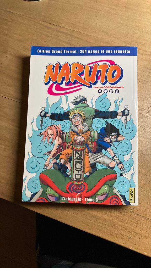 Naruto - l’intégral tome 3 édition grand format 364 pages, Ophalen, Zo goed als nieuw