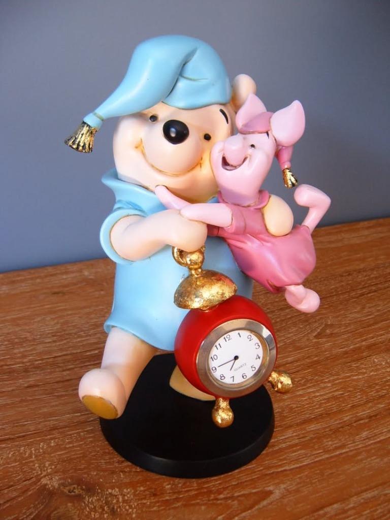 Posture en résine Winnie & Porcinet (2003), Collections, Disney, Enlèvement, Winnie l'Ourson ou amis, Utilisé, Statue ou Figurine