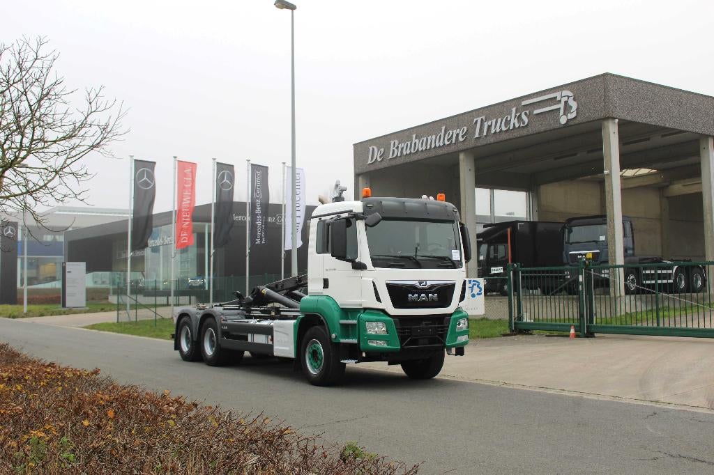 MAN TGS 26.460 6x4 - 2019 - 390.300 km - EURO 6, Automaat, Euro 6, MAN, Wit