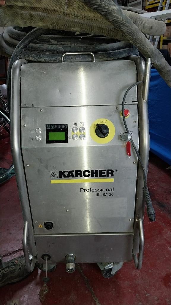 Machine à glace carbonique Karcher + Dustless Blasting DB225, Enlèvement