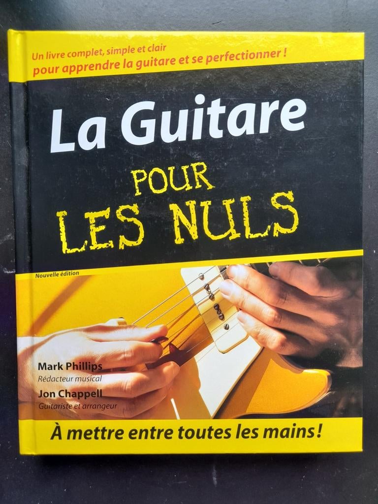 Livre la guitare pour les nuls avec CD, Enlèvement ou Envoi