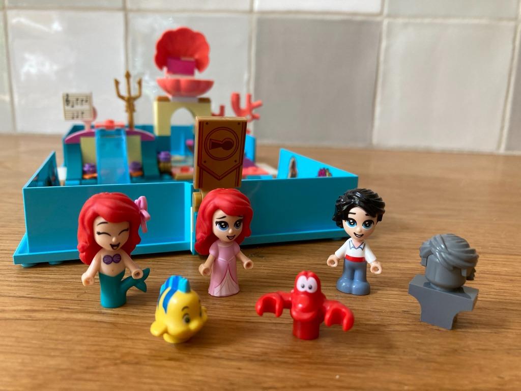 Lego Disney Storybook Ariel 43176, Ophalen of Verzenden, Zo goed als nieuw, Complete set, Lego