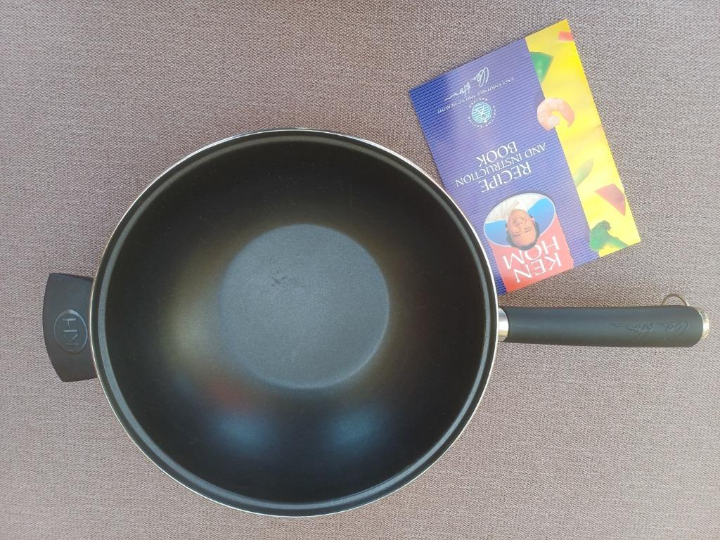 Wok pan Ken Ham, Ophalen, Zo goed als nieuw, Inox, Wok