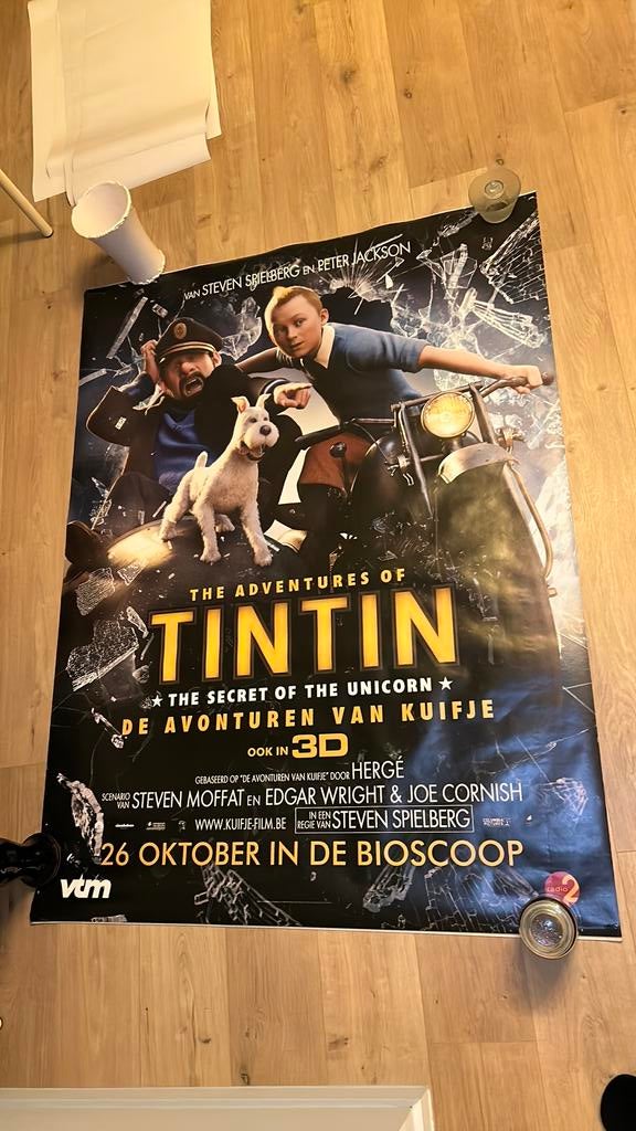 Affiche du film Tintin 2011, Enlèvement, Comme neuf