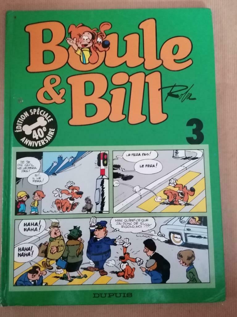 BD Boule et Bill, Tome 3 Roba, Jean Edition Dupuis 1999 Edit, Enlèvement ou Envoi, Utilisé, Dupuis