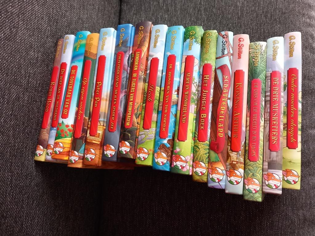 Geronimo Stilton 'Klassiekers', Ophalen of Verzenden, Gelezen, Geronimo Stilton, Fictie