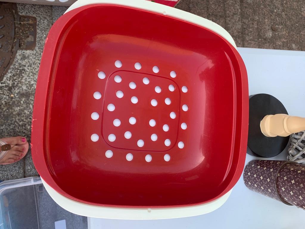 Tupperware saladier avec égouttoir, Enlèvement ou Envoi