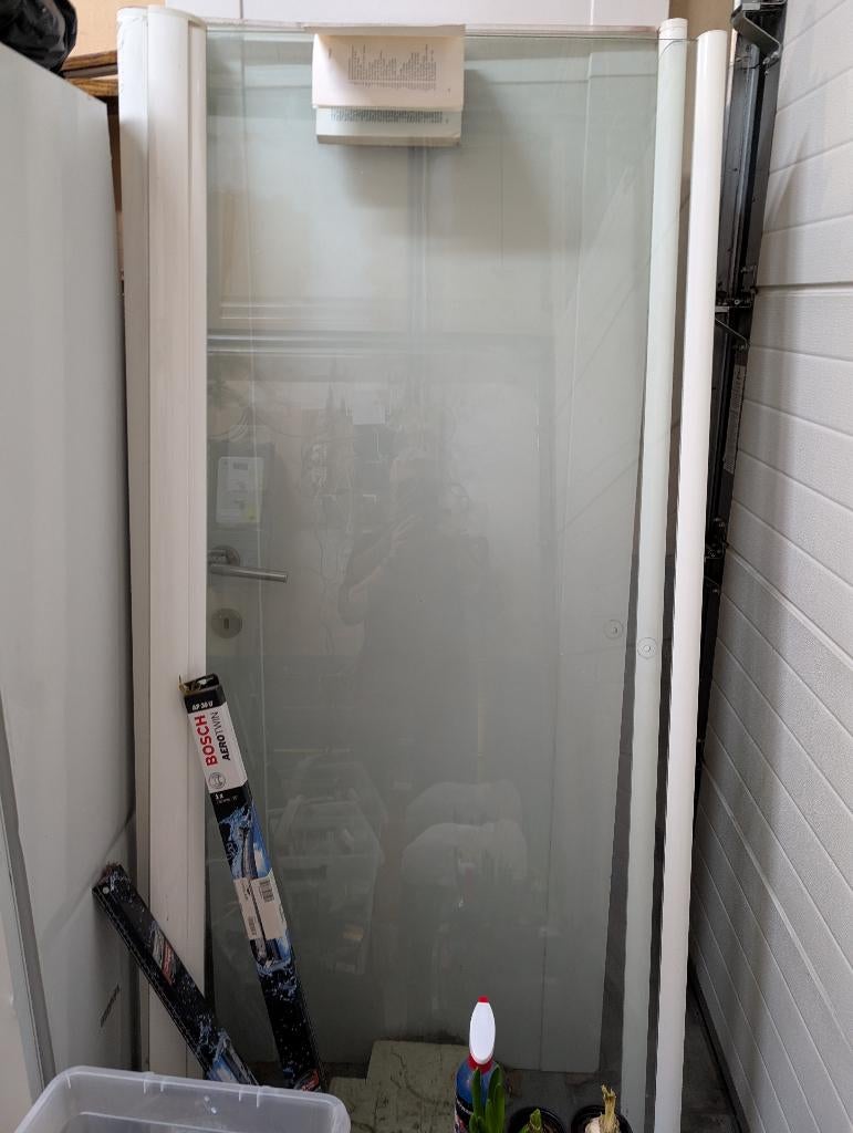 Douchedeur, Doe-het-zelf en Bouw, Ophalen, Gebruikt, Glas, Douche