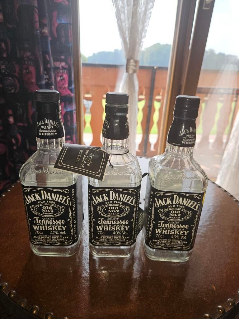 3 Jack Daniels Wiskey flessen, Verzamelen, Ophalen of Verzenden, Zo goed als nieuw