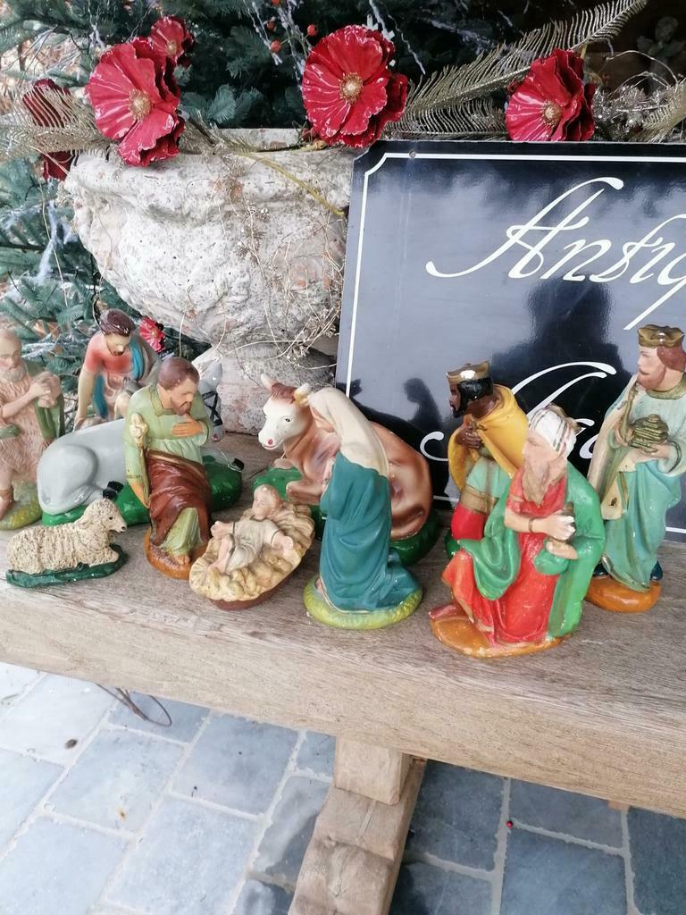 Complete kerstgroep Nostalgisch, Ophalen