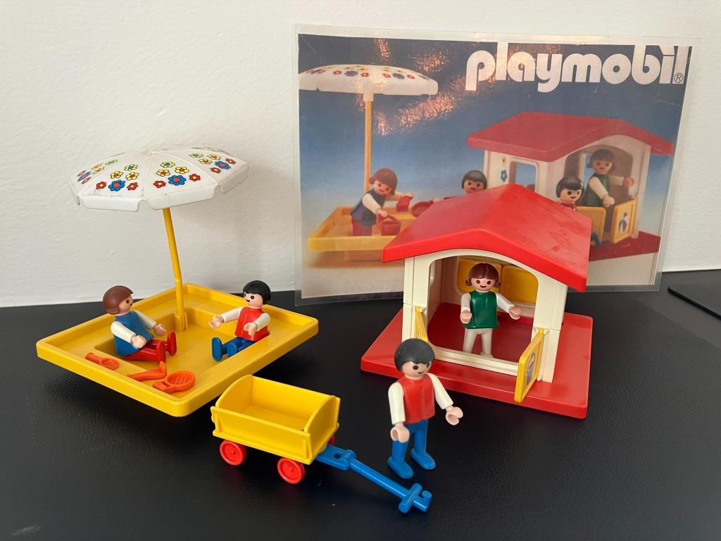 playmobil: Playmobil Speelhuisje en zandbak, Ophalen of Verzenden, Zo goed als nieuw