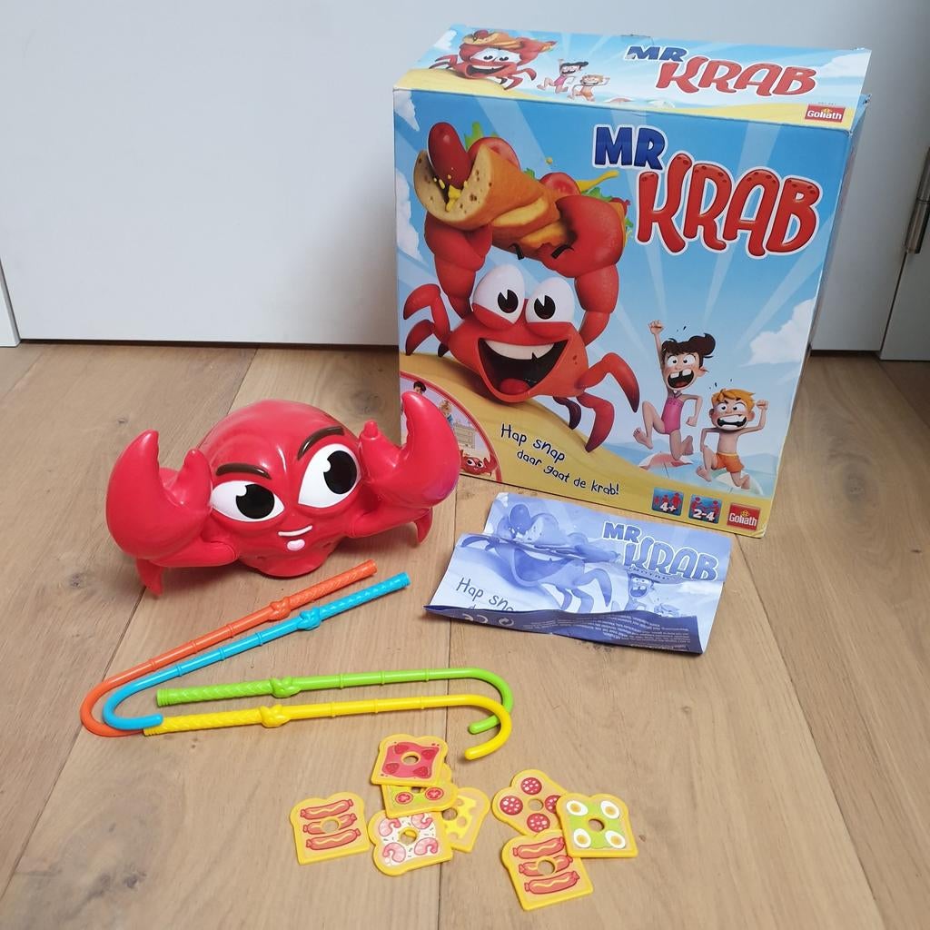 Mr Krab spel van Goliath, Kinderen en Baby's, Ophalen of Verzenden, Gebruikt
