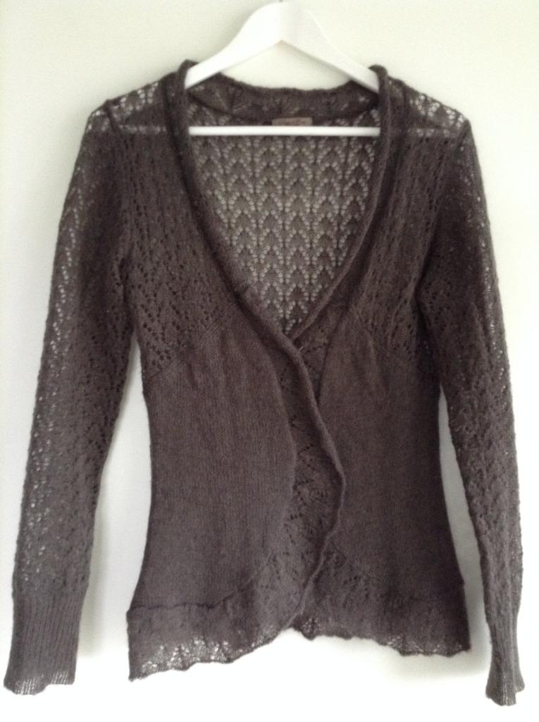 Gilet - fijn gehaakt, Kleding | Dames, Maat 38/40 (M), Bruin, Ophalen of Verzenden, Lola & Lisa