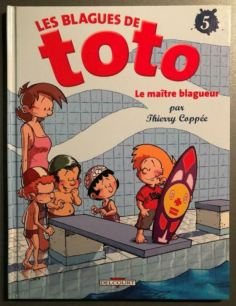 B.D. "Les blagues de Toto N°5: Le maitre blagueur" T.C. 2007, Livres, BD, Une BD, Enlèvement ou Envoi, Utilisé, Thierry Coppée