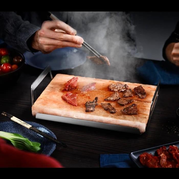 Zoutsteen met rvs frame van AEG, Ophalen of Verzenden, Zo goed als nieuw