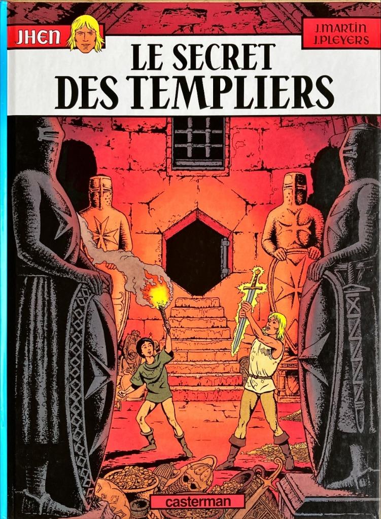 Jhen - Le Secret des Templiers ( avec dessin dédicacé ), Boeken, Stripverhalen, Gelezen, J. Pleyers - J. Martin, Eén stripboek