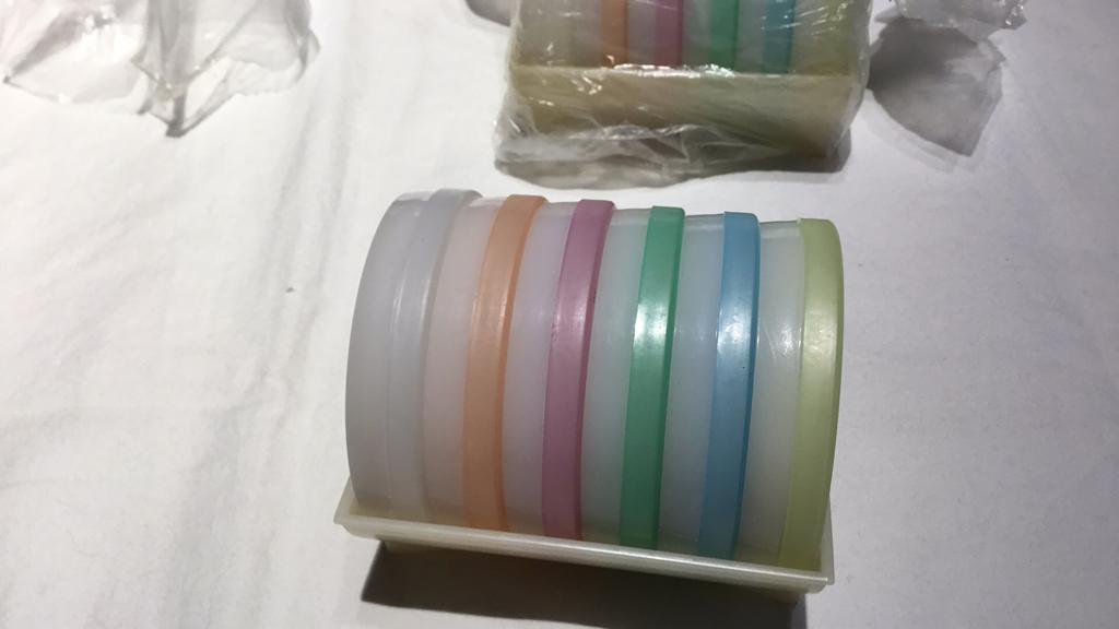 Retro onderzetters tupperware, Ophalen of Verzenden
