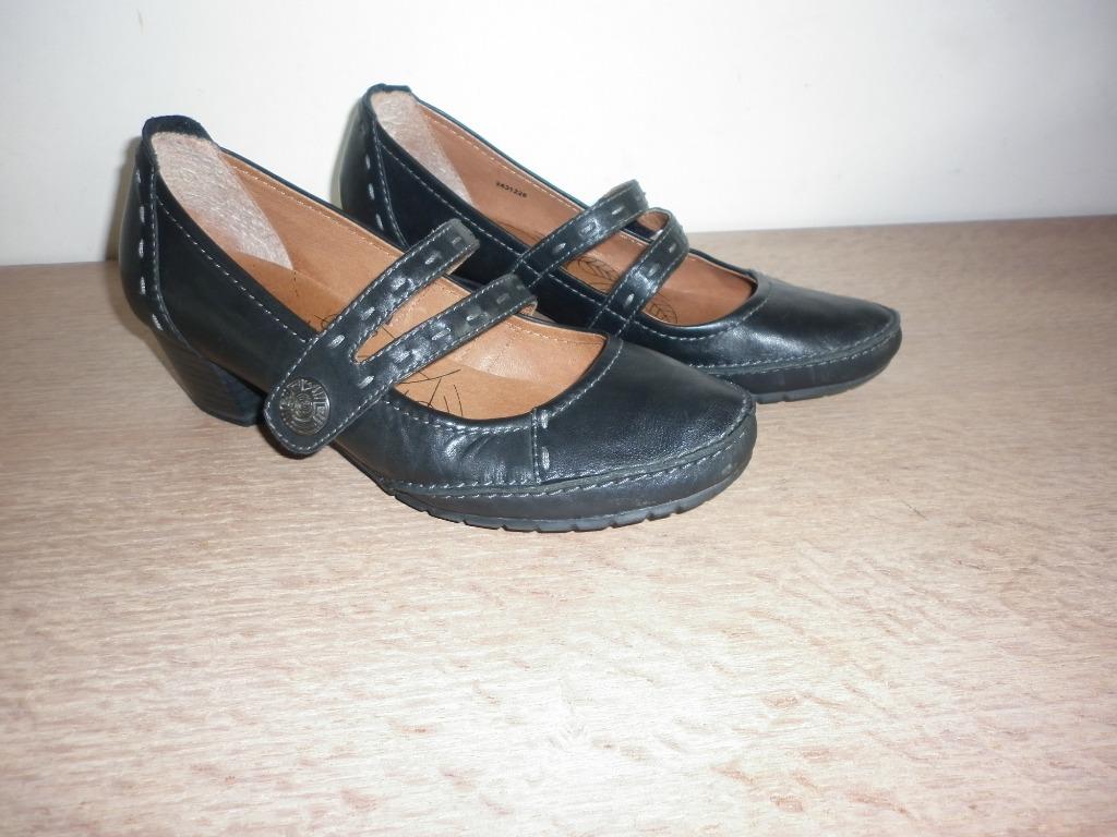 Mooie lederen schoenen Jana - maat 5,5 H = 39, Ophalen of Verzenden, Blauw
