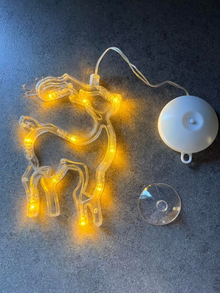 Kerstverlichting raam 6 stuks, Ophalen of Verzenden, Nieuw
