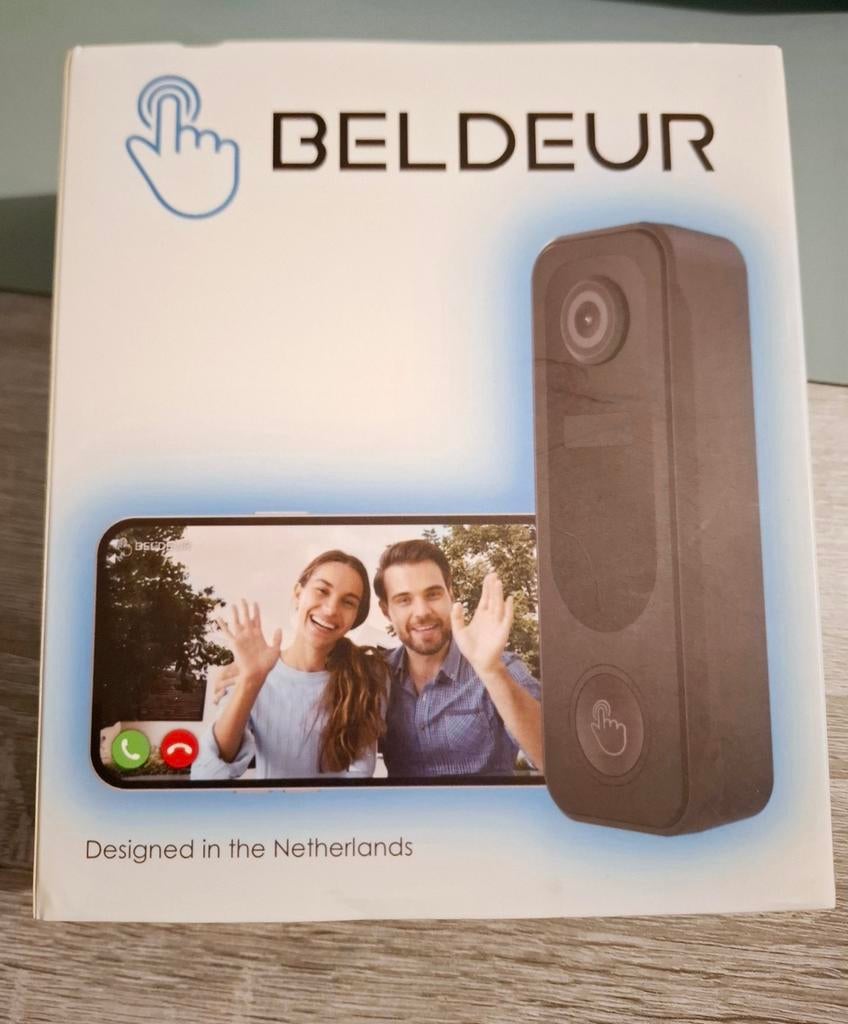 Draadloze deurbel met camera, Ophalen of Verzenden, Compatibel met smartphone, Nieuw, Draadloos