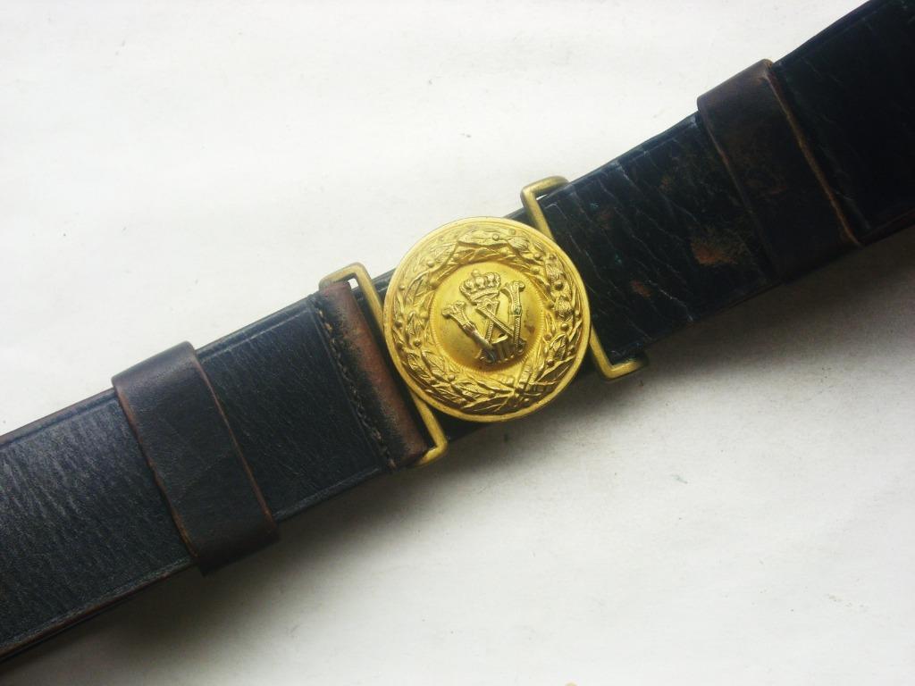 WW1 Ceinturon d'officier allemand complet Modèle 1896, Collections, Envoi, Armée de terre