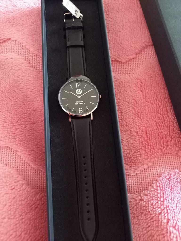 ice watch red devils city black silver. Nieuw, Ophalen of Verzenden, Nieuw