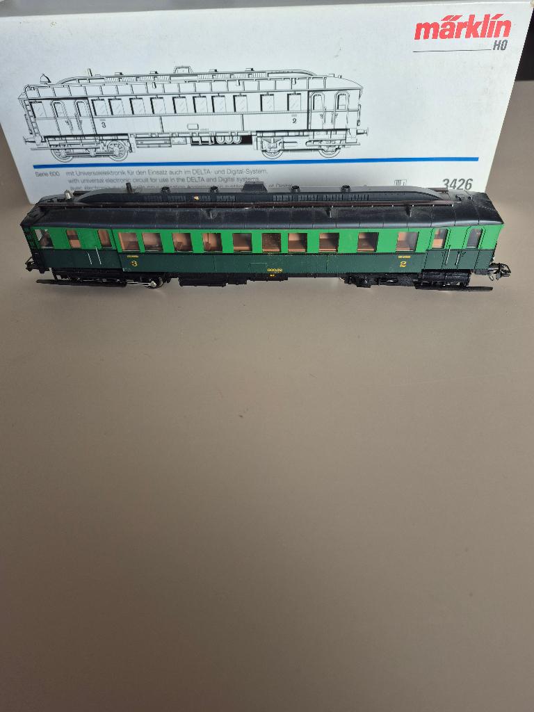 marklin NMBS 3426, Wisselstroom, Locomotief, Ophalen of Verzenden, Zo goed als nieuw