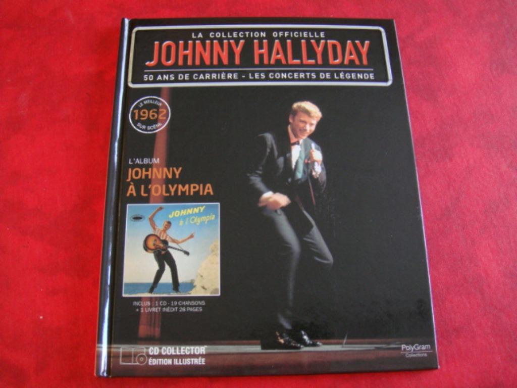 CD: La Collection Officielle. "Johnny Hallyday 1962"., Enlèvement ou Envoi, Neuf, dans son emballage, Autres genres