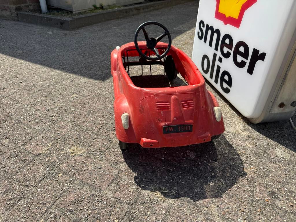 Volkswagen Kever Cabrio trapauto, Ophalen